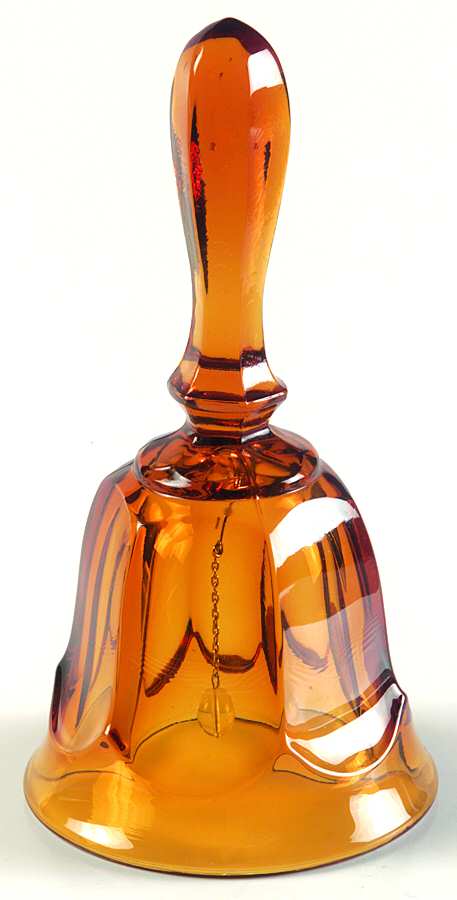 Old Williamsburg Amber Bell by Imperial Glass-Ohio-1