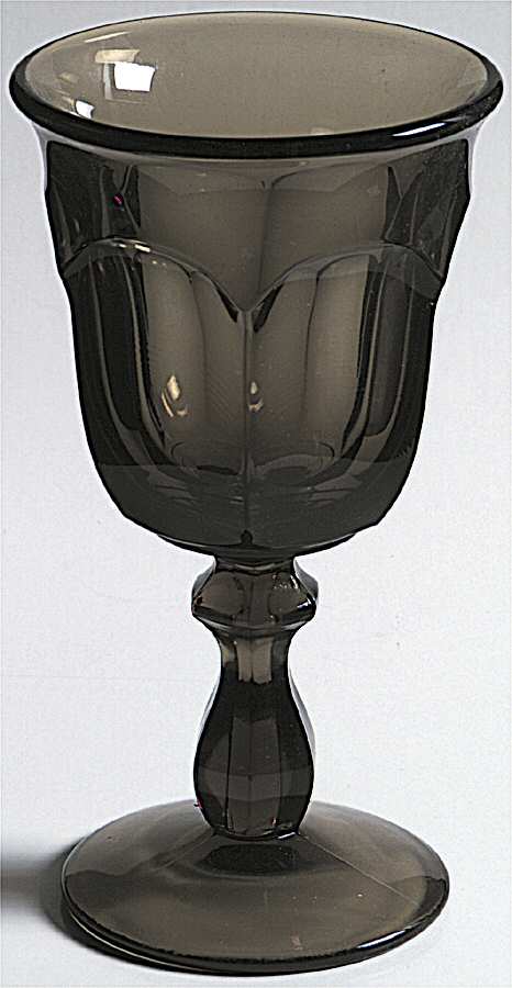 Old Williamsburg Brown Water Goblet by Imperial Glass-Ohio-1