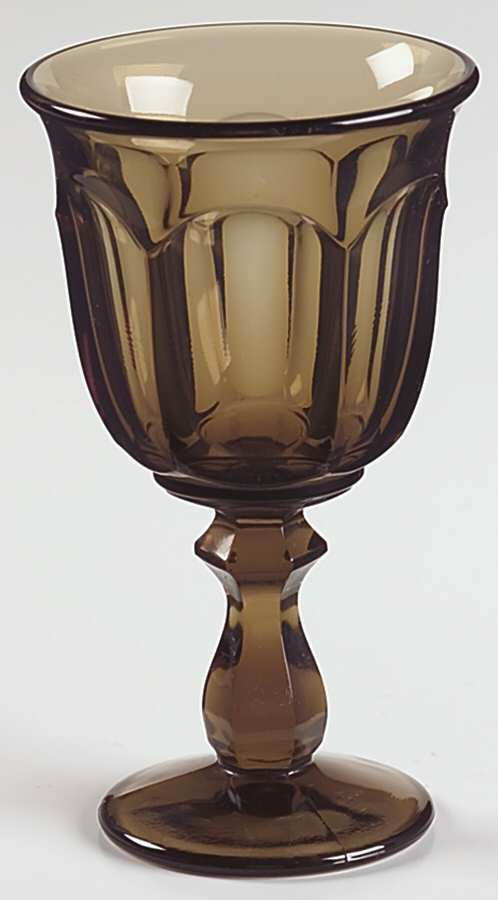 Old Williamsburg Brown Wine Glass by Imperial Glass-Ohio-1