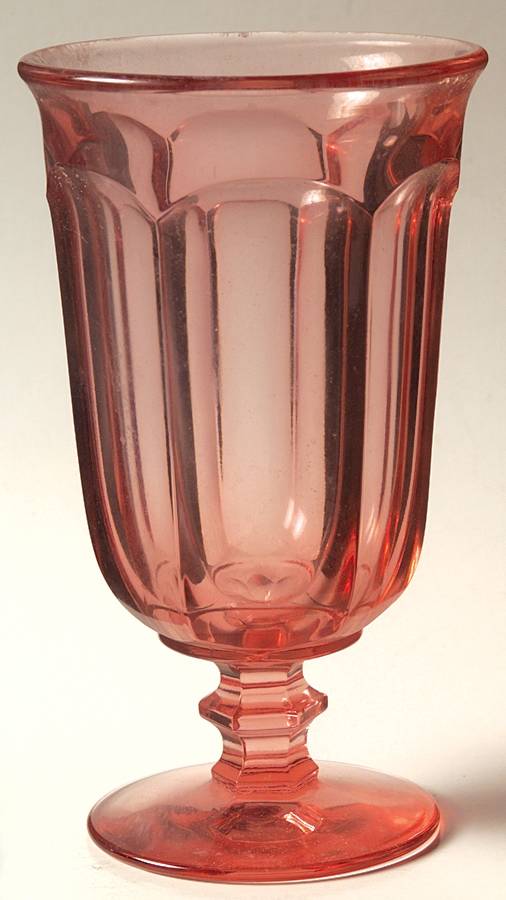 Old Williamsburg Dark (Azalea Pink) Iced Tea by Imperial Glass-Ohio-1