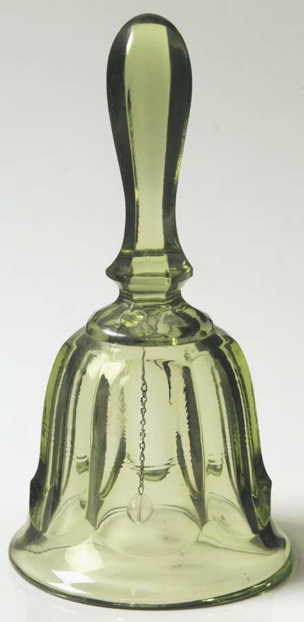 Old Williamsburg Verde Green Bell by Imperial Glass-Ohio-1