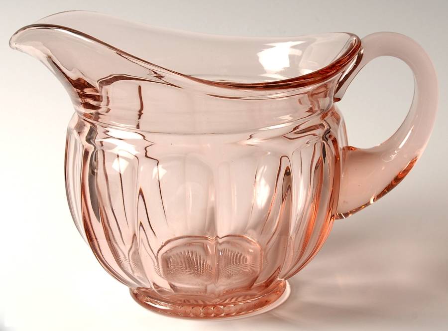 Old Williamsburg Peach 40 Oz Pitcher by Imperial Glass-Ohio-1