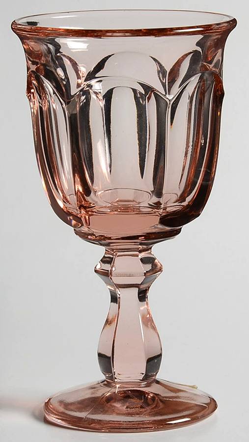 Old Williamsburg Peach Wine Glass by Imperial Glass-Ohio-1