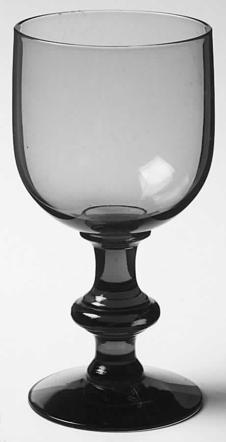 Provincial Blown Verde Green Water Goblet by Imperial Glass-Ohio-1