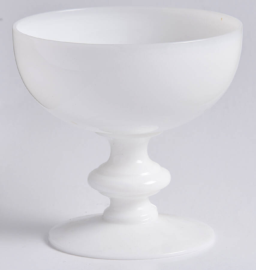 Provincial Blown Milk Glass Champagne/Tall Sherbet by Imperial Glass-Ohio-1