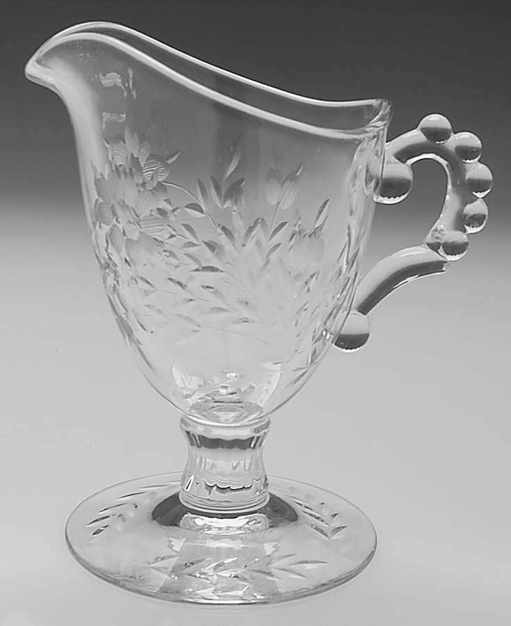 Princess (Cut) Creamer by Imperial Glass-Ohio-1