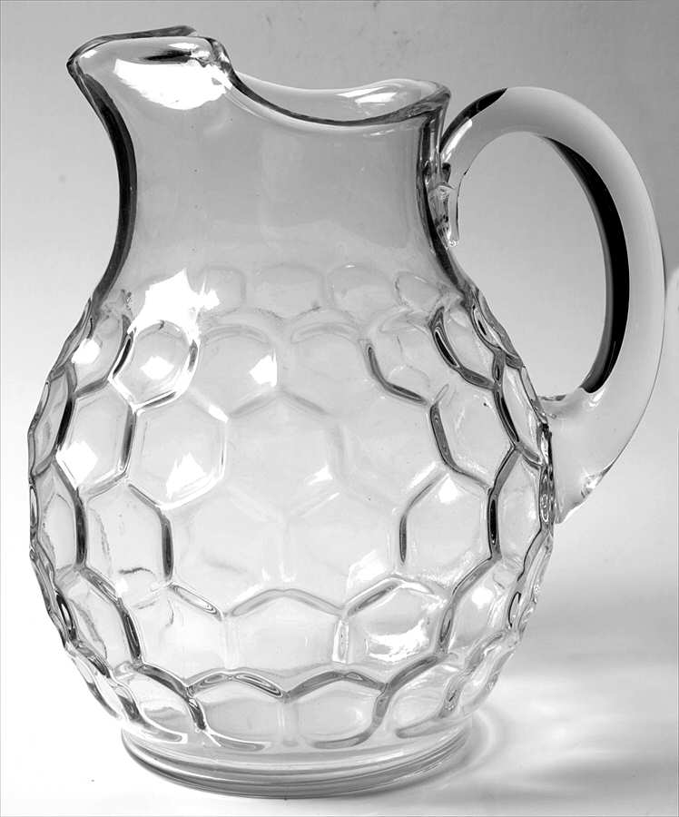 Provincial Clear 80 Oz Pitcher by Imperial Glass-Ohio-1