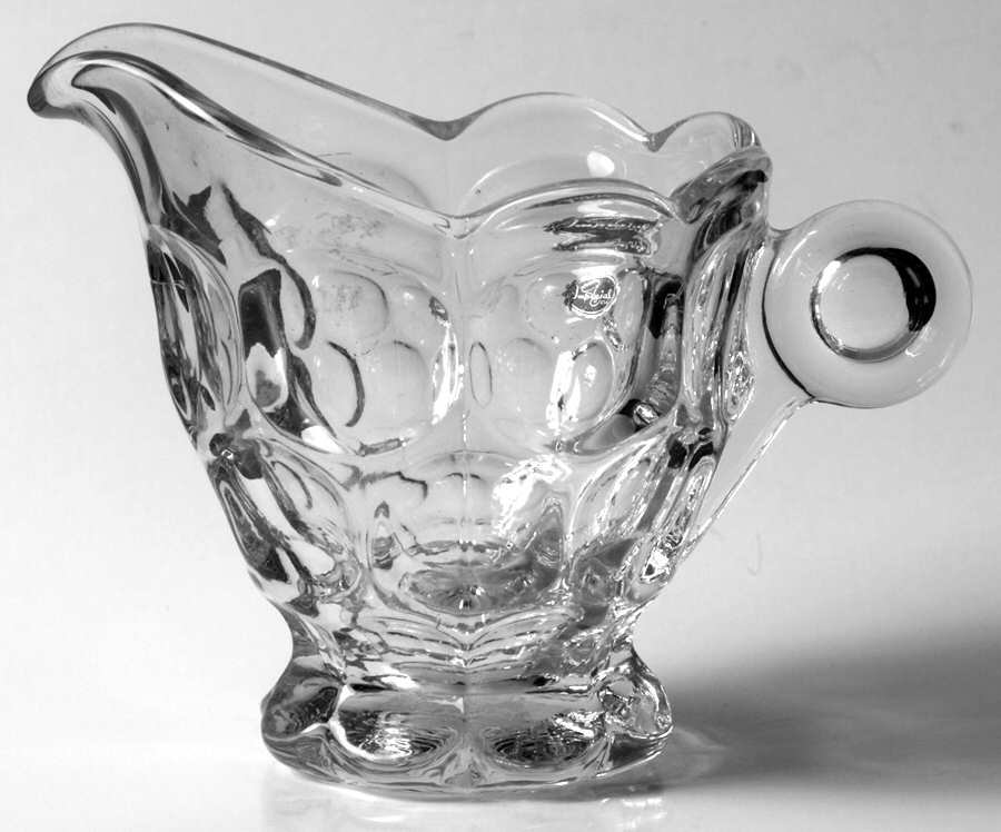 Provincial Clear Creamer by Imperial Glass-Ohio-1