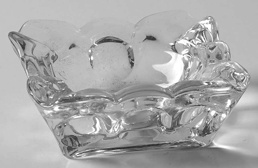Provincial Clear 2" Ashtray by Imperial Glass-Ohio-1