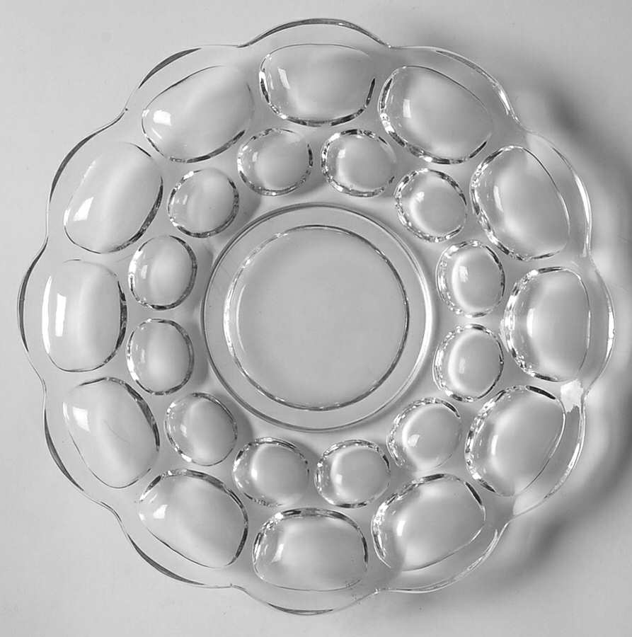 Provincial Clear Bread & Butter Plate by Imperial Glass-Ohio-1