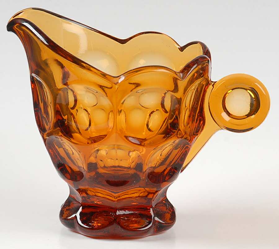 Provincial Amber Creamer by Imperial Glass-Ohio-1