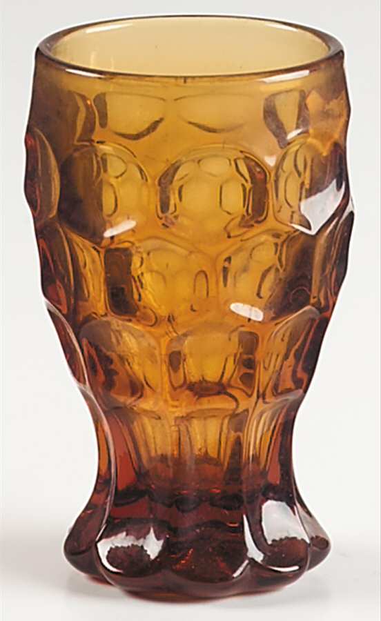 Provincial Amber Juice Glass by Imperial Glass-Ohio-1