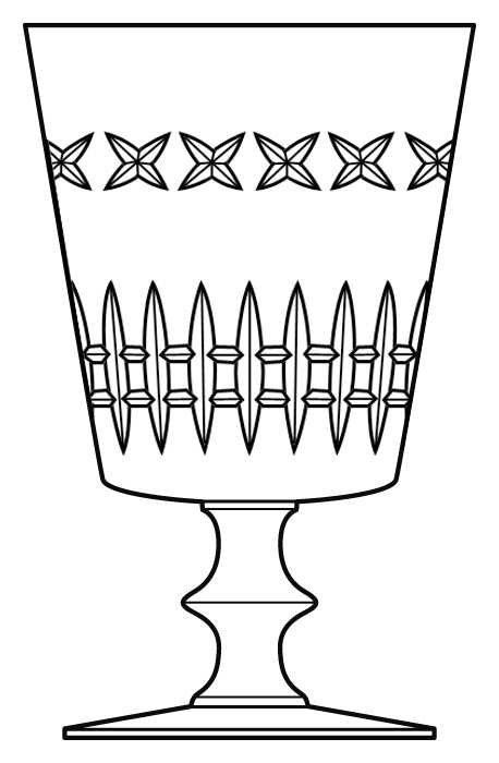 Radcliffe Water Goblet by Imperial Glass-Ohio-1