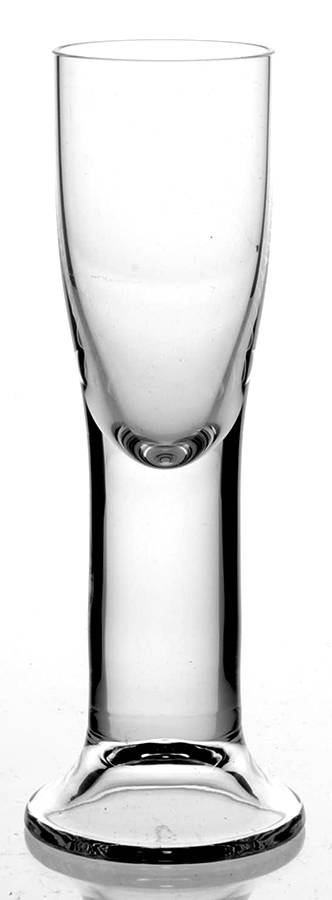 Reflection Clear Shot Glass by Imperial Glass-Ohio-1