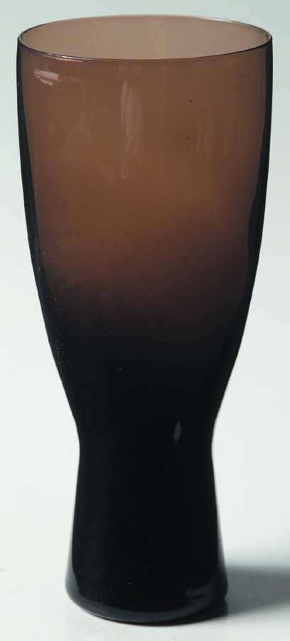 Reflection Brown Water Goblet by Imperial Glass-Ohio-1