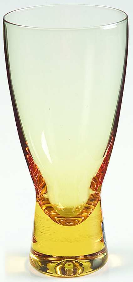 Reflection Yellow Wine Glass by Imperial Glass-Ohio-1