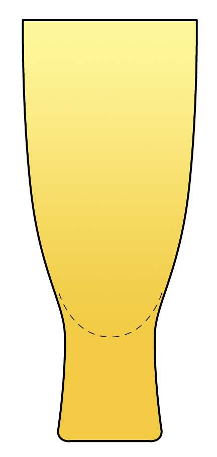 Reflection Yellow Water Goblet by Imperial Glass-Ohio-1
