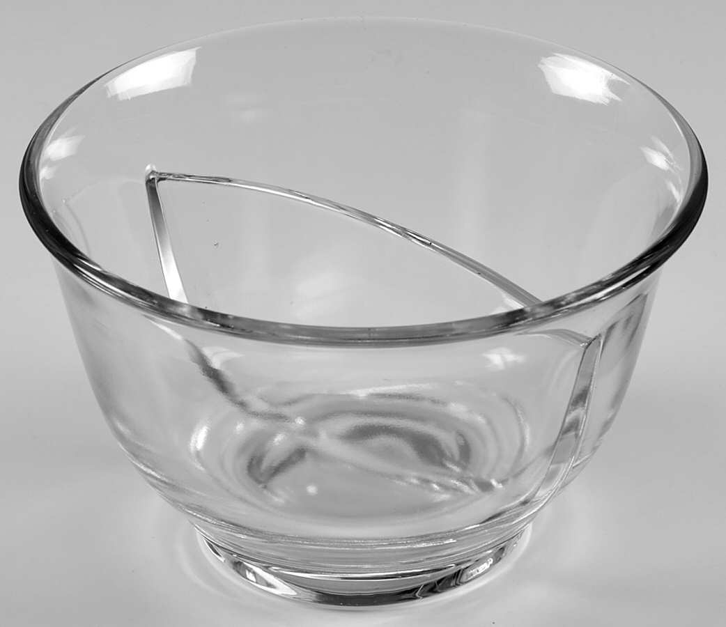 Revere Divided Mayonnaise Bowl Only by Imperial Glass-Ohio-1