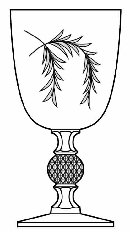 Sophisticate Water Goblet by Imperial Glass-Ohio-1
