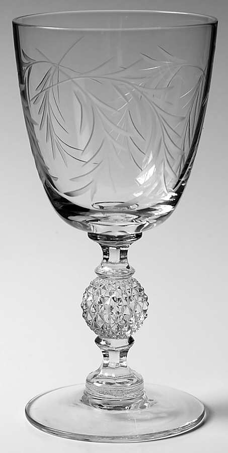 Sophisticate Wine Glass by Imperial Glass-Ohio-1