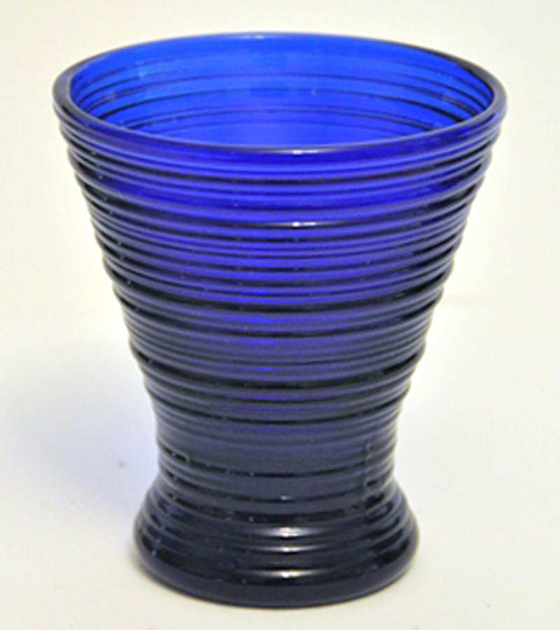 Spun Cobalt Blue Liquor Cocktail by Imperial Glass-Ohio-1