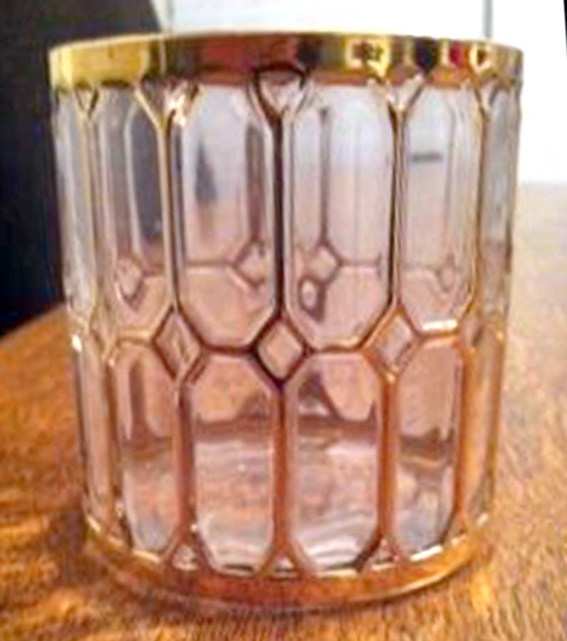 Spanish Windows Double Old Fashioned by Imperial Glass-Ohio-1