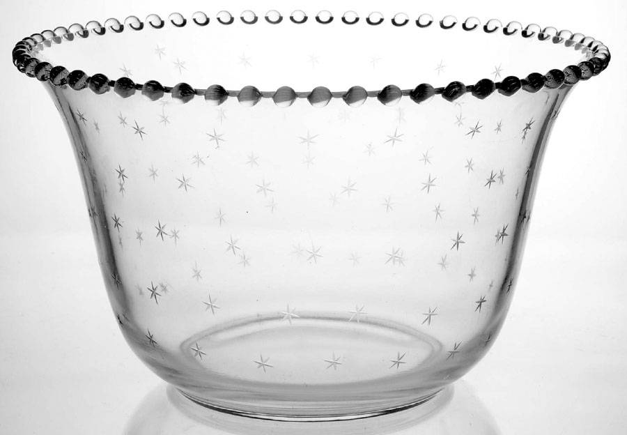 Starlight Punch Bowl by Imperial Glass-Ohio-1
