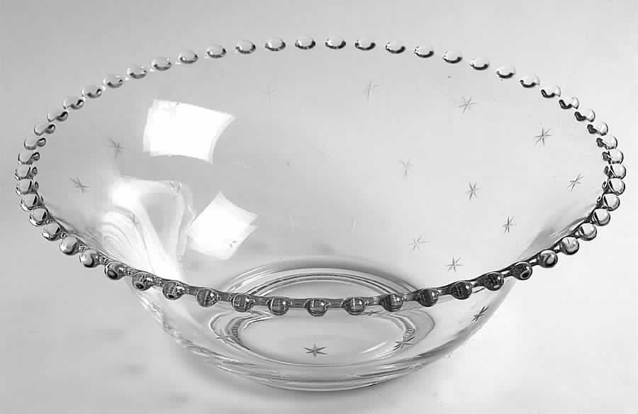 Starlight 10" Round Bowl by Imperial Glass-Ohio-1