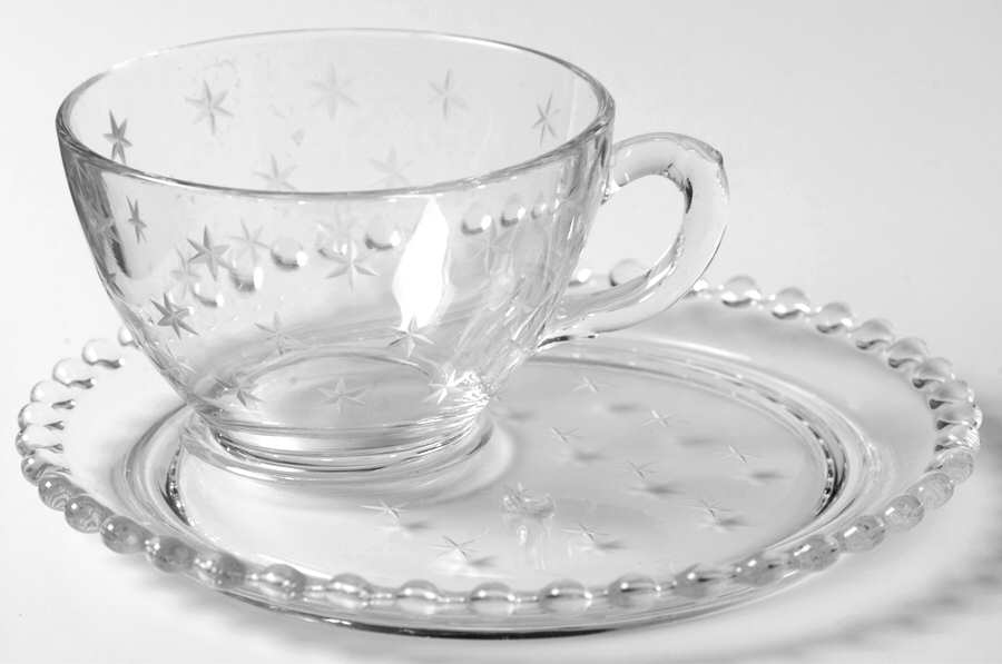 Starlight Canape Set by Imperial Glass-Ohio-1