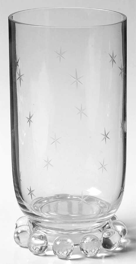 Starlight Flat Tumbler by Imperial Glass-Ohio-1