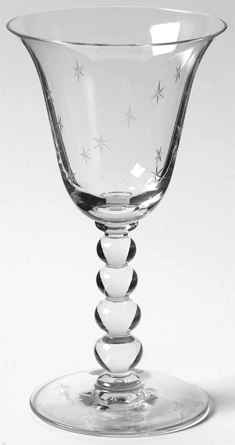 Starlight Wine Glass by Imperial Glass-Ohio-1