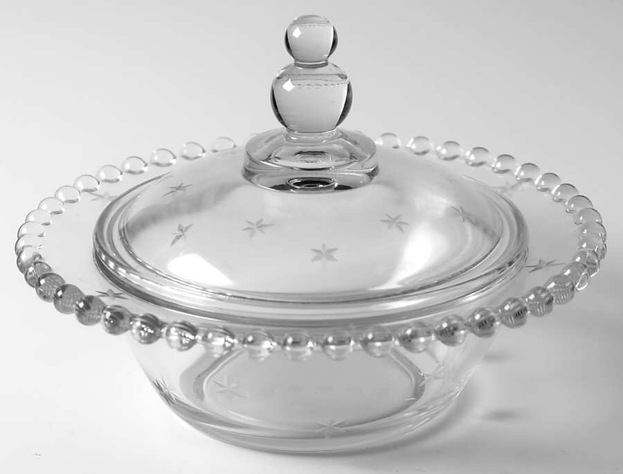 Starlight Candy Box & Lid by Imperial Glass-Ohio-1
