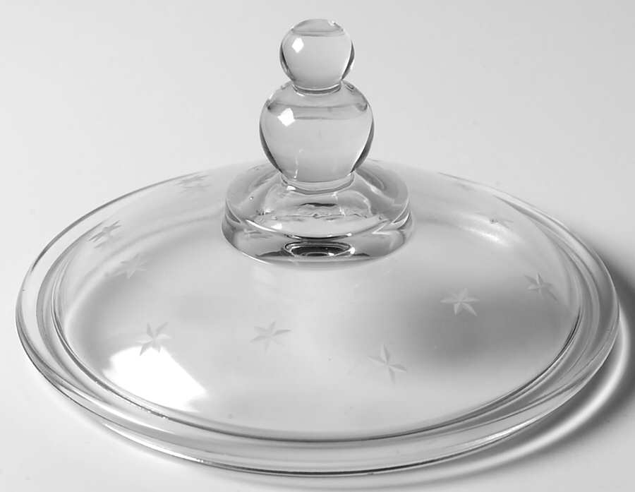 Starlight Lid for Candy Box by Imperial Glass-Ohio-1