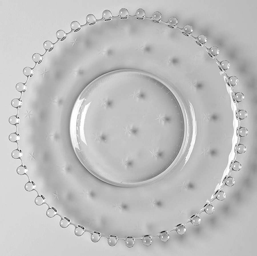 Starlight 7" Salad Plate by Imperial Glass-Ohio-1