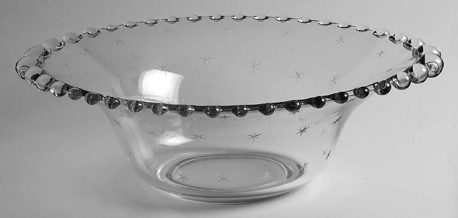 Starlight 10" Salad Bowl by Imperial Glass-Ohio-1
