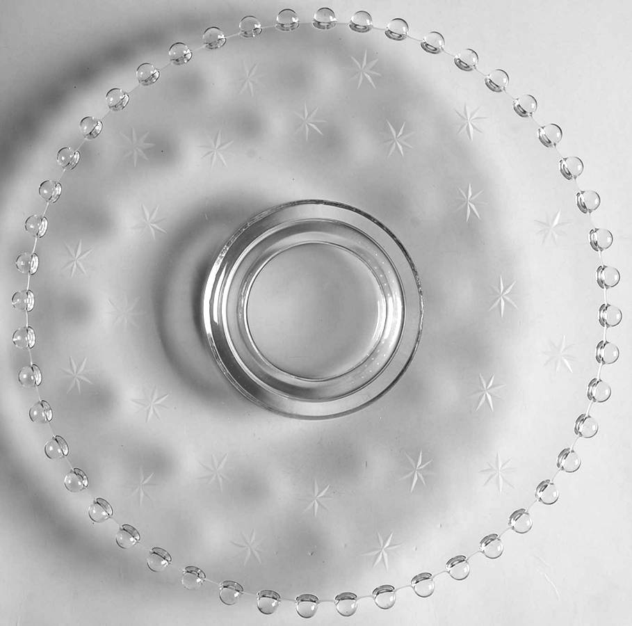 Starlight Mayonnaise Underplate Only by Imperial Glass-Ohio-1