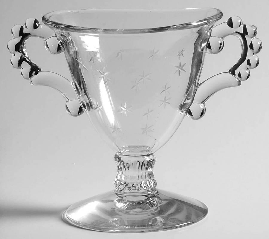 Starlight Open Sugar by Imperial Glass-Ohio-1