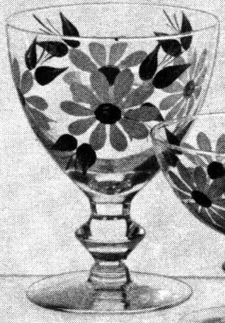 Susan Water Goblet by Imperial Glass-Ohio-1