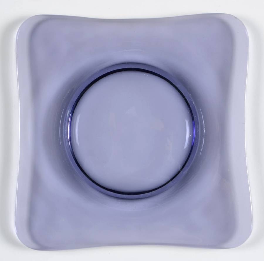 Svelte Purple 7" Salad Plate by Imperial Glass-Ohio-1