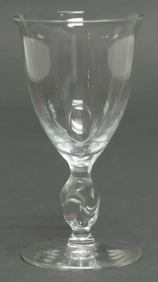 Twist Clear (No Trim) Wine Glass by Imperial Glass-Ohio-1