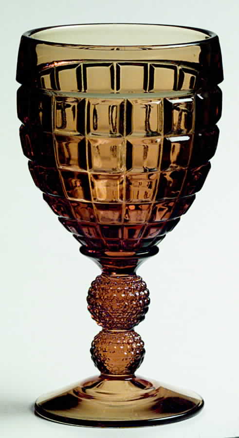 Victorian Amber Wine Glass by Imperial Glass-Ohio-1
