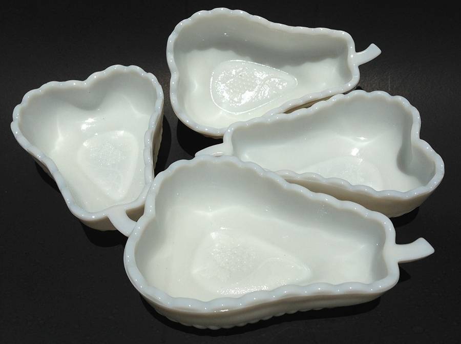 Vintage Grape Milk Glass (5 Piece) Hors D'Oeuvre Set, Bowl Only by Imperial Glass-Ohio-1