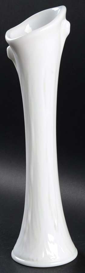 Vintage Grape Milk Glass 12" Swung Bud Vase by Imperial Glass-Ohio-1