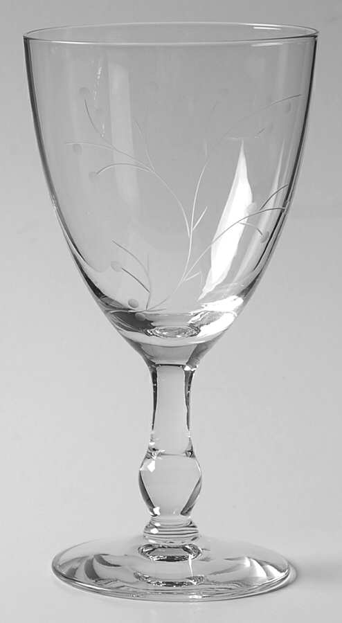 Winter Berry Water Goblet by Imperial Glass-Ohio-1