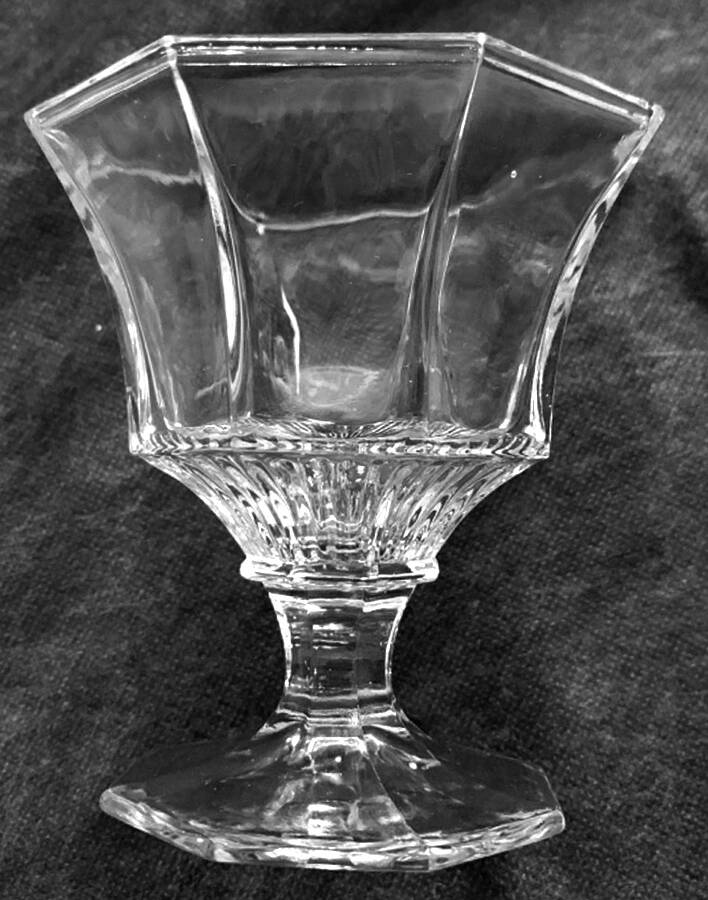 Octagonal Clear Champagne/Tall Sherbet by Independence-1