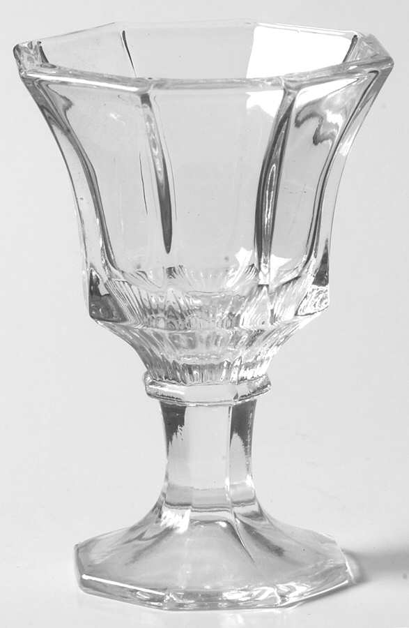 Octagonal Clear Cordial Glass by Independence-1