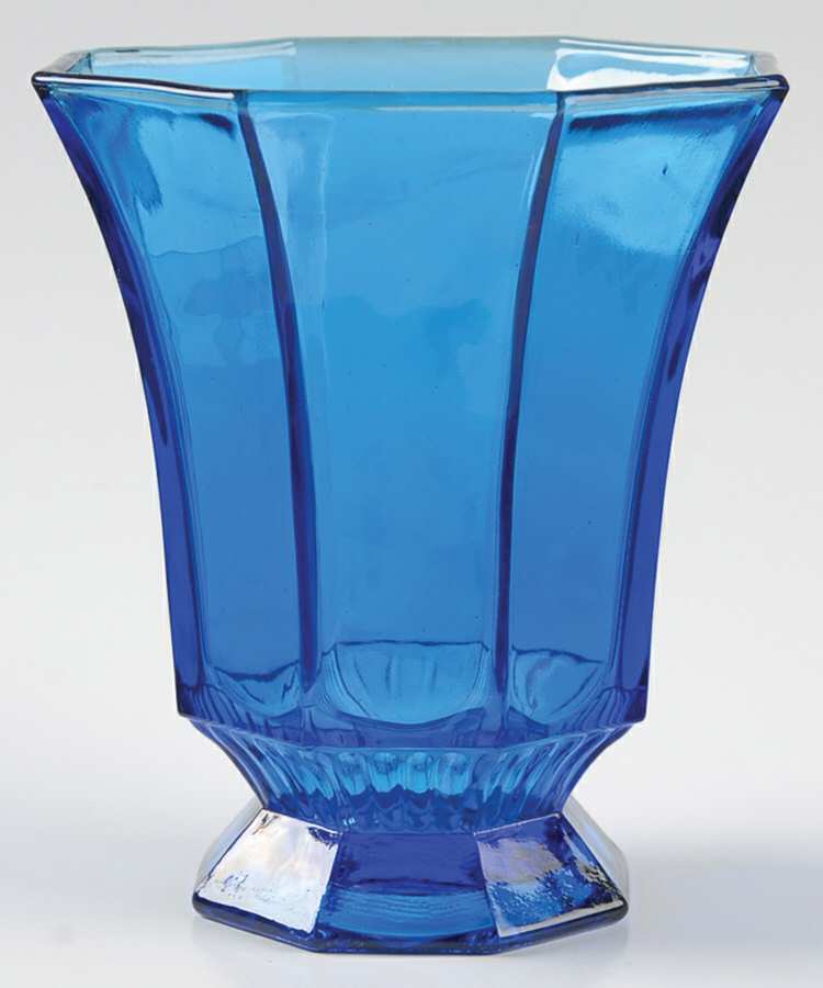 Octagonal Blue Footed Tumbler by Independence-1