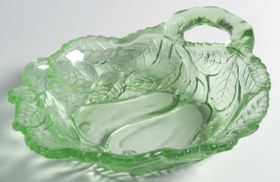 Avocado Green Open Preserve by Indiana Glass-1