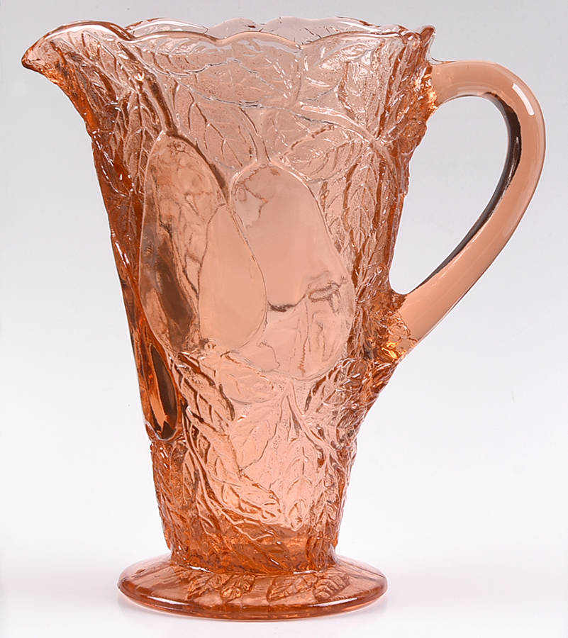 Avocado Pink 64 Oz Pitcher by Indiana Glass-1