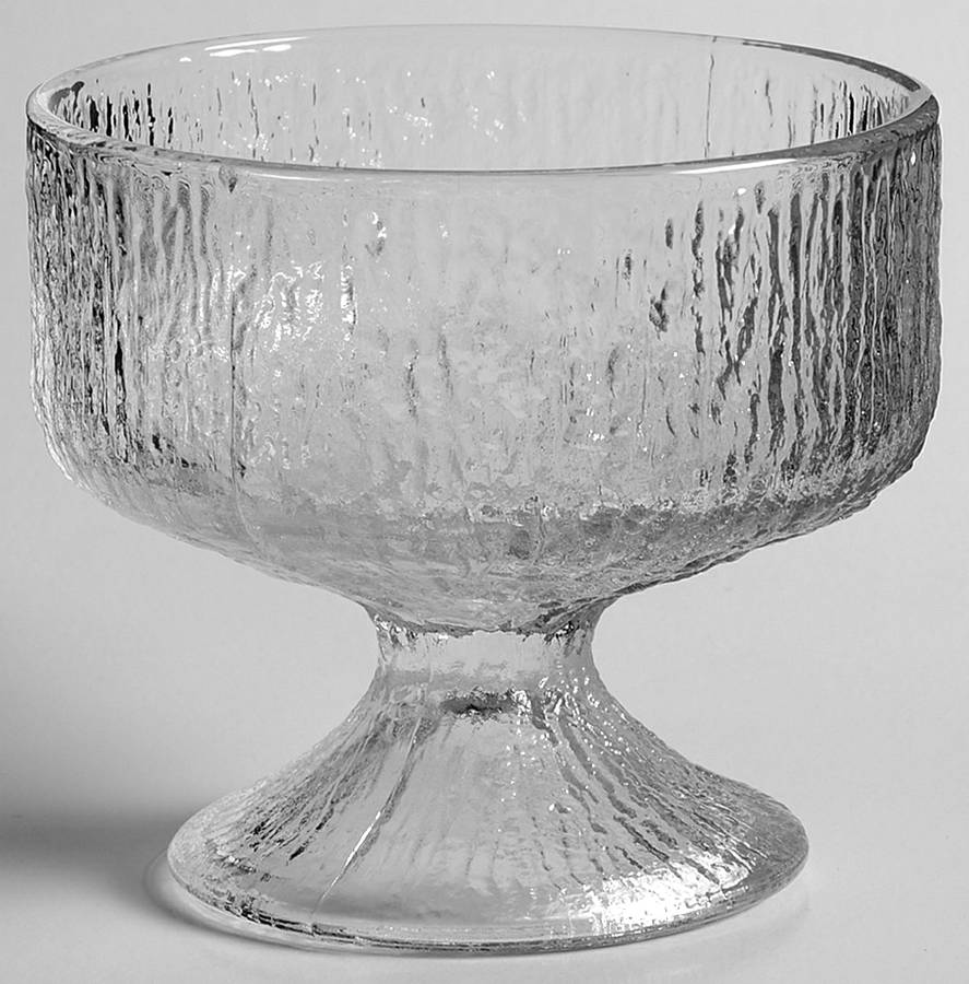 Crystal Ice Champagne/Tall Sherbet by Indiana Glass-1
